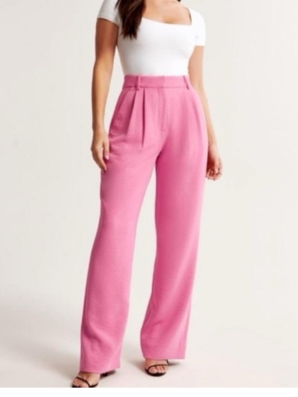Abercrombie sloane pink trousers